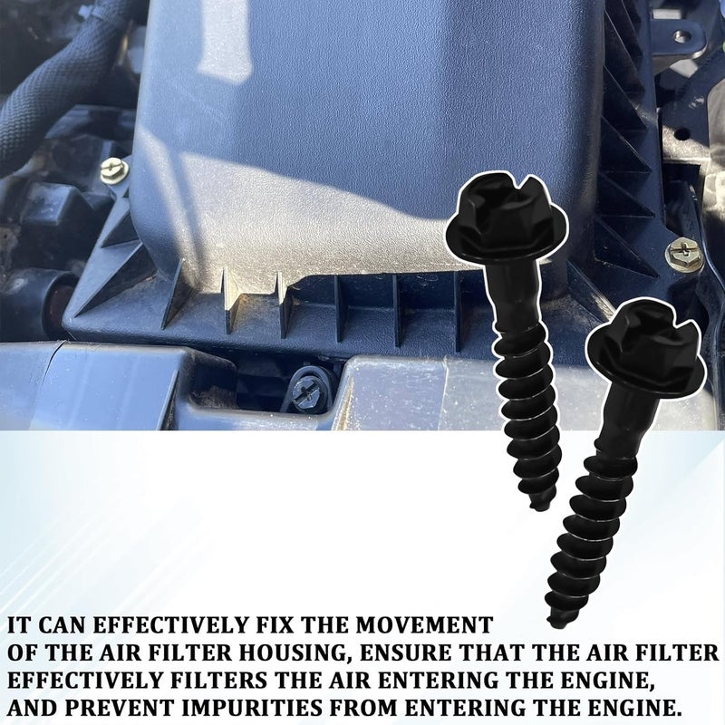 SamWinGear 5PCS Air Filter Housing Assembly Air Filter Box Cooler Parts Screw Box Retaining Bolts Engine Air Cleaner Cover Fastener Repair Accessories for Chrysler Ram Chevrolet Jeep Dodge 6509605AA - Image 4